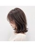 【平日限定★トリートメントケア付き】カット+カラー