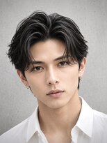 ボンド トウキョウ(BOND TOKYO)&nbsp;毛流れショートセンターパート フェザー/シャドウ/毛流れ/渋谷