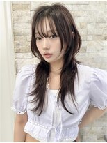 レミエ ダイカンヤマ(lemiie)&nbsp;レイヤーカット ハッシュカット 韓国レイヤー ハイレイヤー