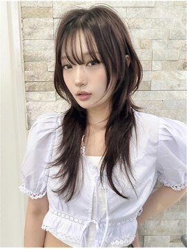 レミエ ダイカンヤマ(lemiie) レイヤーカット ハッシュカット 韓国レイヤー ハイレイヤー