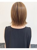 簡単スタイリング☆切りっぱなし外はねくびれボブ【riko立野】