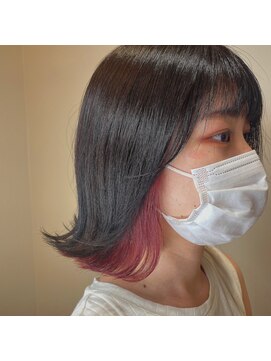 アース コアフュールボーテ 東松山店(EARTH coiffure beaute) インナーカラー