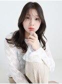 大人かわいい美髪韓国風レイヤーこなれミディ 【milly梅田】