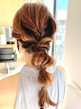 ラディウス ヘアー(Radius hair) 結婚式のパーティーヘアー