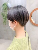 テトヘアー(teto hair) マッシュショート、コスメストレート、暗髪、ミニマムショート