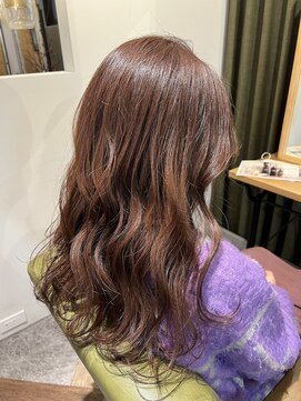 ムーン(moon) #ロングヘア #グレージュカラー #ボブウルフ#ココアベージュ