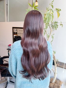 グーフィートーキョー 銀座(Goofy Tokyo) ☆シークレットハイライト/ピンクベージュ/ロングヘア☆