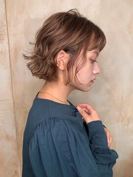 ニスル 町田店(NISURU) 似合わせカット/大人ガーリー/ダークアッシュ/着物/町田/町田駅