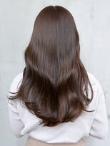 アイティーバイアルバム 八王子店(IT by ALBUM)&nbsp;まろグレージュ_斜めバンググレージュカラー_ba401242