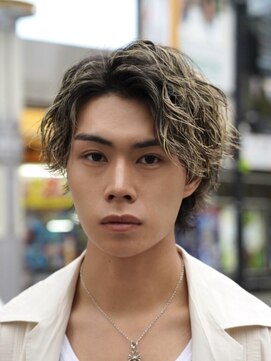 フィフス トウキョウ (fifth TOKYO) メンズメッシュメンズハイライトツイストスパイラルパーマ