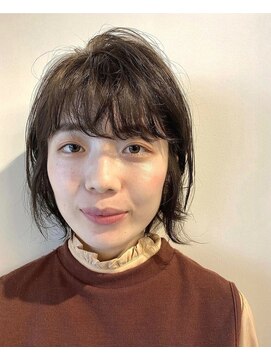 クラク 笹塚店(KURAKU) ショートヘア/くすみカラー/オリーブベージュ/20代/30代/笹塚