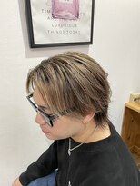 アチェロプラス 幸手店(acero+) 明るめのハイライトカラー♪