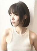 ★くびれレイヤー愛されショートボブ艶髪30代40代50代