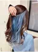 【ウォーターブルー/ダブルカラー】20代30代40代50代