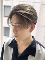 オーシャントーキョー 渋谷神南(OCEAN TOKYO)&nbsp;メンズバレイヤージュブリーチカラーセンターパート