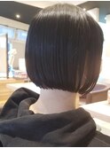 #黒髪ボブ#まるみ#ツヤボブ