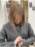 【立町メアリーバイメリー】☆ケアブリーチ×ミルクティー☆