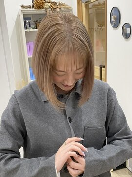 メアリー バイ メリー(marry by merry) 【立町メアリーバイメリー】☆ケアブリーチ×ミルクティー☆