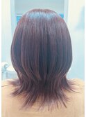 アレンジしやすいくびれボブ