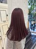 【HiROE限定】ブリーチなしWカラー＋艶感トリートメント