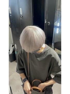 セレーネヘアー オオサカ 心斎橋店(Selene hair OSAKA) 韓国カルマヘア×韓国ハイトーンカラー心斎橋難波ホワイトカラー