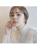 大串弥生◎大人っぽさがある丸みショート