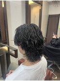 王道サーフカール（メンズ/パーマ/サーフカール）