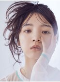 【中野葵穂】メイク ボブ 髪質改善 ベージュ 透明感カラー