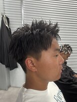 ガオプロデュースバイレボ(gao produced by revo)&nbsp;スパイキーショート/短髪/メンズカット/眉カット/メンズ/学生