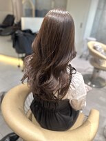 ロンドルピナス 小倉(Lond Lupinus) ミディアムヘア暗めカラー/デザインカラー/フェイスフレーミング