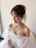 【山田限定】前撮りや撮影前に♪花嫁さまヘアメイク