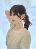【F】大人かわいい似合わせ小顔顔まわり