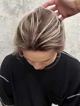 ヌエン 渋谷(NU/EN) メンズバレイヤージュ/メンズシャドールーツ