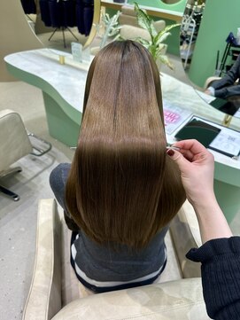 ボヌール 西宮北口(Bonheur) 水素ストレート/初めての縮毛矯正/まとまる髪質改善