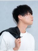 10代20代韓流☆ツイストパーマショートマッシュアッシュブラウン