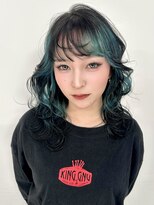 イリス 名古屋 名駅(Iris)&nbsp;デザインカラー　ターコイズグリーン