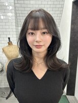 レガーレ(Legare)&nbsp;【広島韓国ヘア】くびれミディアム×オリーブグレージュ