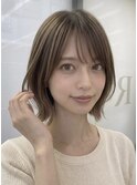 Roi渋谷・くびれボブ・ショコラカラー