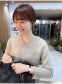 【似合わせ＋小顔ショート】骨格補正/高松/髪質改善