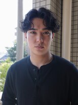 ラロ(raro)&nbsp;センターパートルーズパーマ