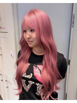 ベレーザ 川越(Beleza)&nbsp;ba20243_コーラルピンクハイトーンカラー透明感ワンホンヘア艶髪