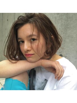 ピープル(people) 〔people〕AIRY BOB × HIGHTLIGHT COLOR