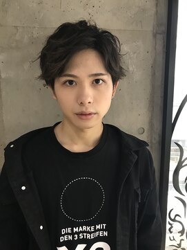 サロンドミルク 原宿(salon de MiLK) salon de Milkデコ出しミディアムウェーブ