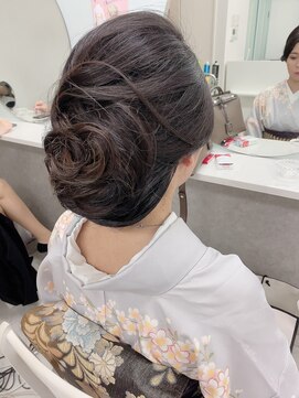 ヘアーセットサロン ピンキー(Hairset Salon Pinky) Pinky.和装ヘア