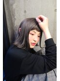 切りっぱなしボブ