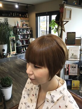 ヘアーデザイン ステディ(HAIR DESIGN STEADY) 前下がりショートボブ