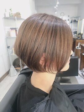 ヘアアンドメイク アネラ(Hair&make Anela) 大人可愛い☆ハンサムショートボブ