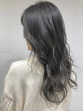 ベルクープス 天王寺店(Belle Coupes) 【ベルクープス天王寺】三島直子褪色後も綺麗なダークグレー