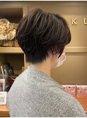 ニュアンスが可愛い☆ショートパーマ