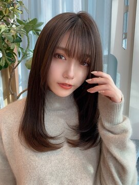 ロンド ロビン 栄(Lond robin) 【Lond robin】河野まい ナチュラルストレート